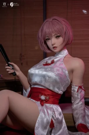 Silikonová panna Eva / 150 cm / D-Cup - HouYu&MetDolls