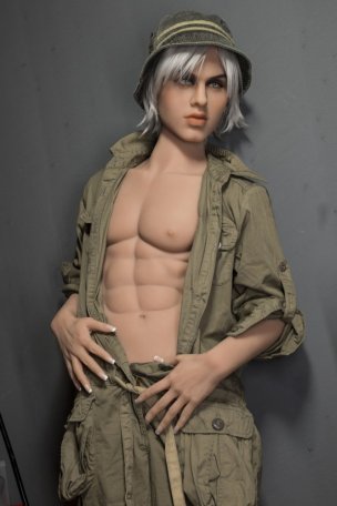 Realistický Silikonový Panák Andy-B / 160 cm / Male Sex Doll - WM Dolls