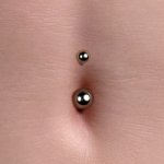 Piercing pupíku 1