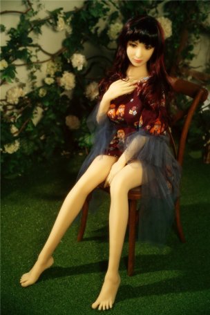 Realistická panna Sandra / 155 cm / A-Cup - Irontech Doll