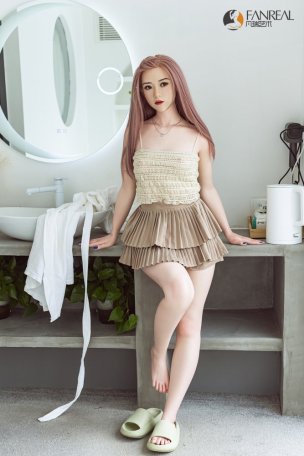 Silikonová panna Qian / 158 cm / B-Cup - FANREAL Dolls