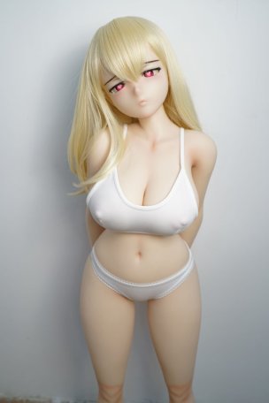 Mini Silicone Sex Doll RicoA / 90 cm / F-Cup - IROKEBIJIN