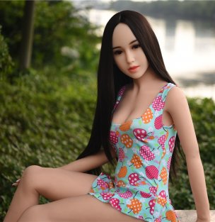 Realistická panna #53 Akiko / 156 cm / C-Cup / Tan / W12 - WM Dolls