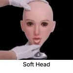 Soft (With mouth opening / Painted eyebrows)