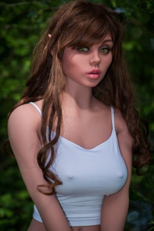 Realistická panna #172 Airlini Elf / 160 cm / D-Cup / Tan / W5 - WM Dolls