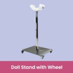 Doll Stand with Wheel