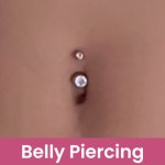 Piercing do břicha