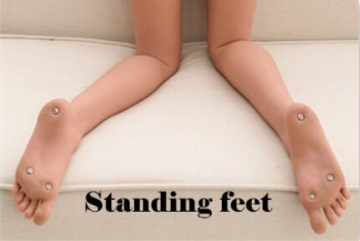 Legs with or without standing?