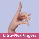Ultra-flexibilní prsty