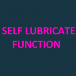 Self lubrication function