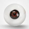 Brown Eyes With Veins