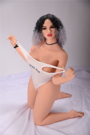 Realistická panna Jessie / 164 cm / C-Cup - AS Doll