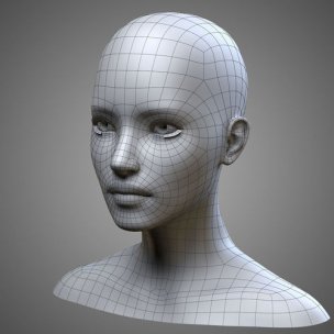 Vlastní návrh hlavy silikonové panny z fotek - WM Dolls