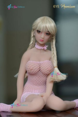 Realistická mini panna 65 cm / M4 - 6YE Amor Doll