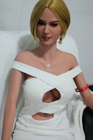 Realistická panna #47 Monica / 165 cm / D-Cup / Tan / W5 - WM Dolls