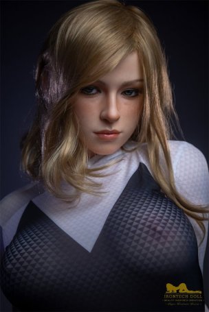 Silikonová panna Flora / 167 cm / E-Cup - Irontech Doll